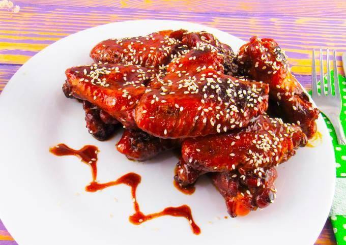 ปีกไก่ซอสเทอริยากิ