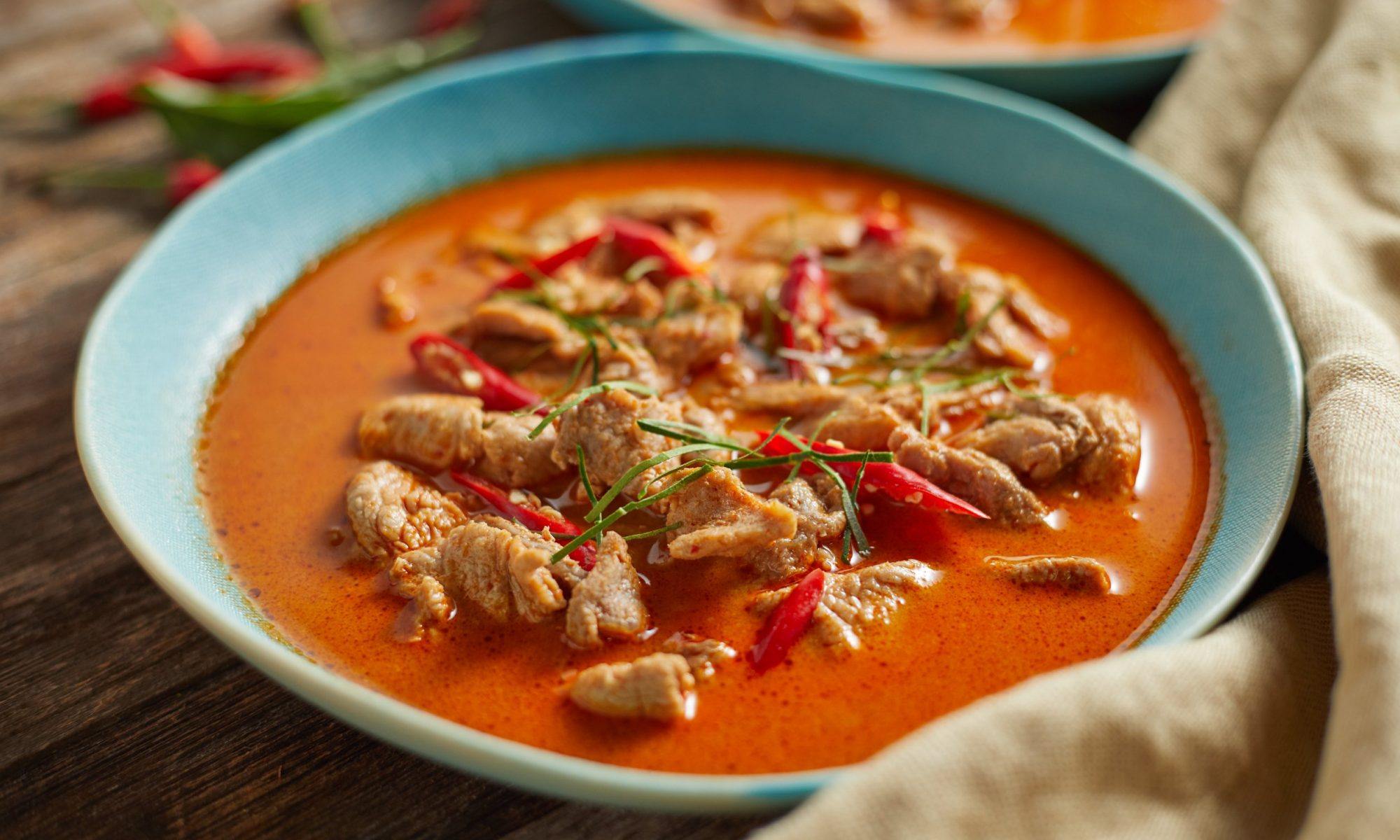 ไก่ผัดกะทิ